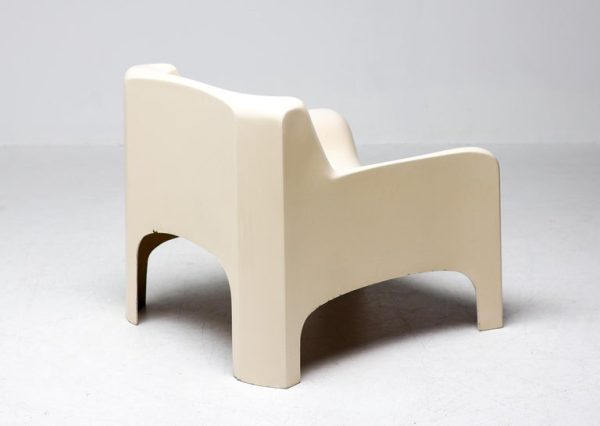 Carlo Bartoli 'Solar' Lounge Chair in Fiberglass by Arflex - Image 8