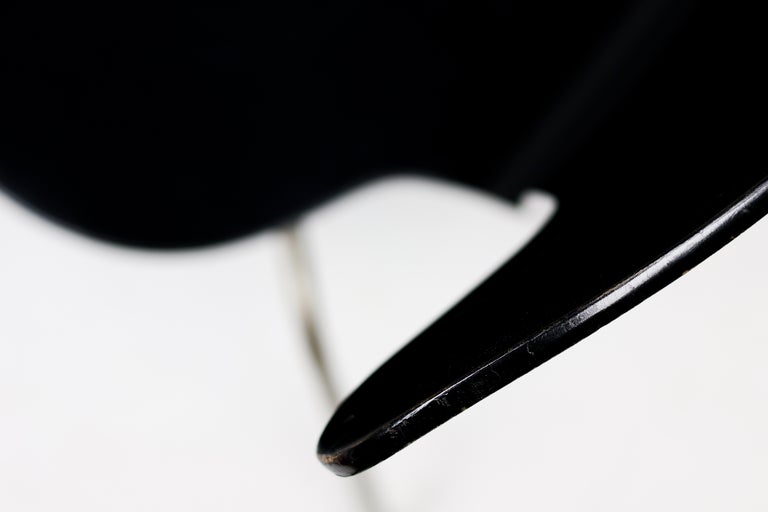 Rare Early Model 3105 Chair by Arne Jacobsen for Fritz Hansen, Denmark, 1955 - Image 5
