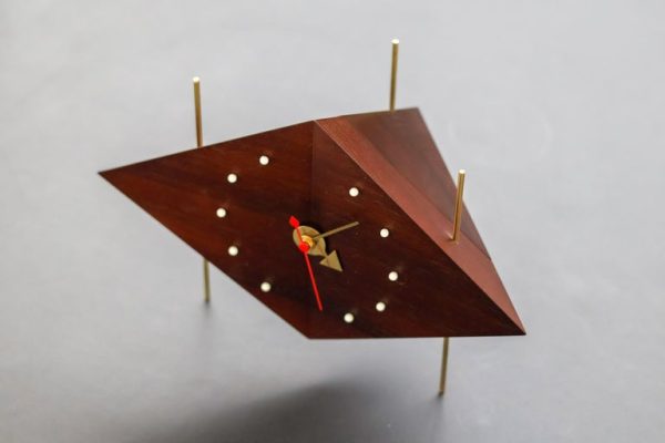 Mid Century Modern George Nelson Diamond Clock - Image 2