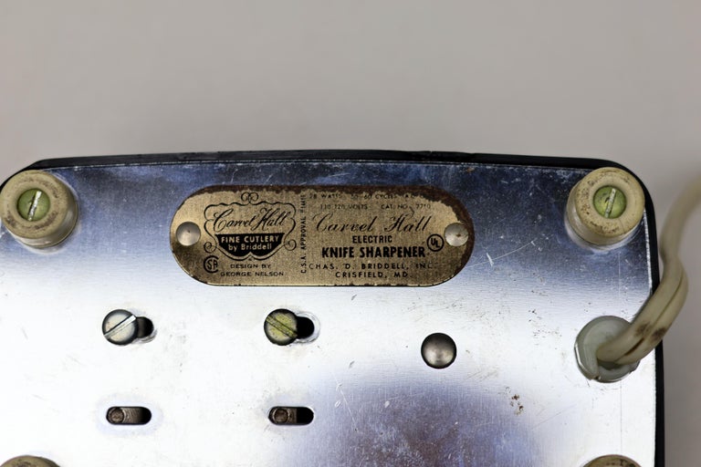 The Constellation Electric Knife Sharpener by George Nelson, 1950s - Image 8