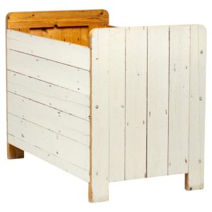 Piet Hein Eek Scrapwood Baby Crib in Reclaimed Wood