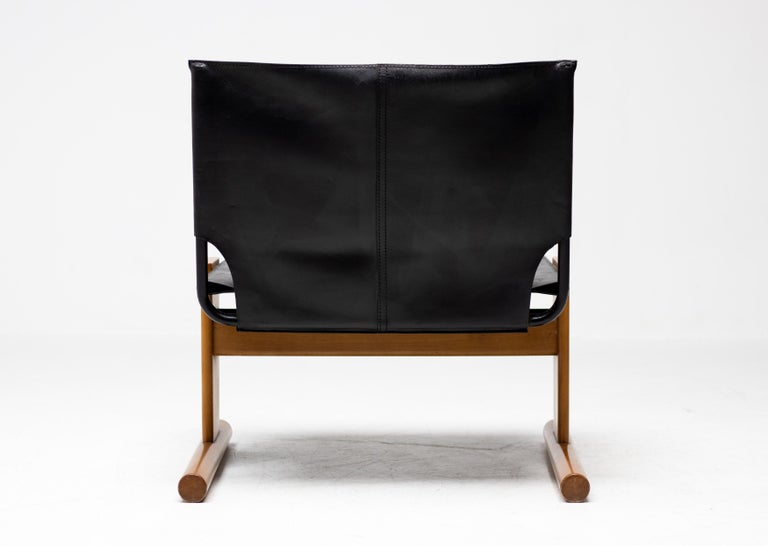 Italian Lounge Chair by Afra & Tobia Scarpa, Dark Brown Ash, 1960s - Image 7