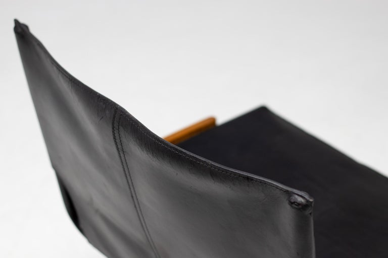 Italian Lounge Chair by Afra & Tobia Scarpa, Dark Brown Ash, 1960s - Image 12