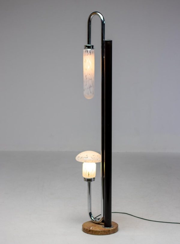 Mid Century Modern Murano Glass Floor Lamp by Carlo Nason for Mazzega - Image 7
