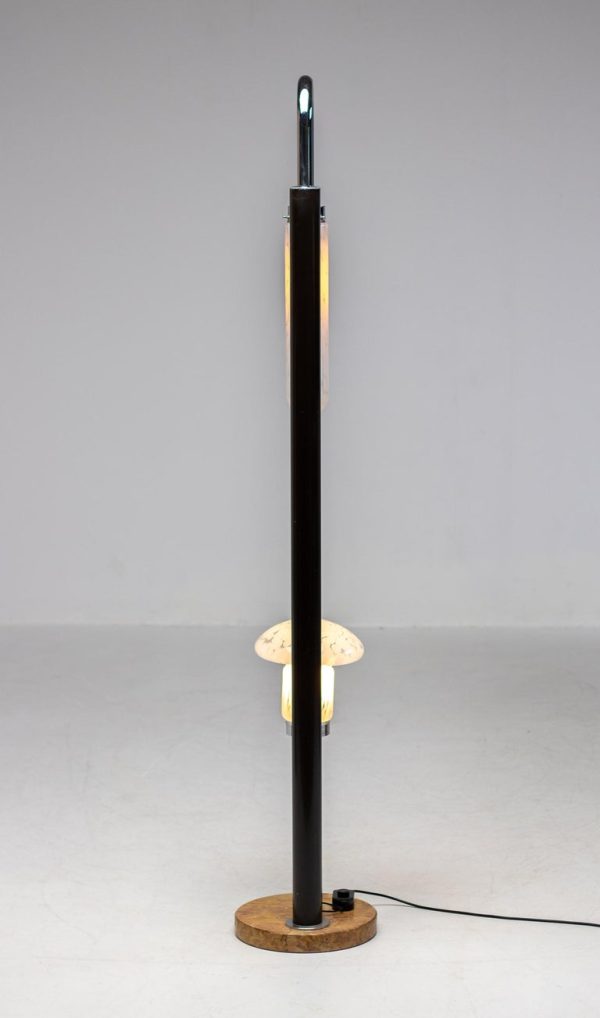 Mid Century Modern Murano Glass Floor Lamp by Carlo Nason for Mazzega - Image 8