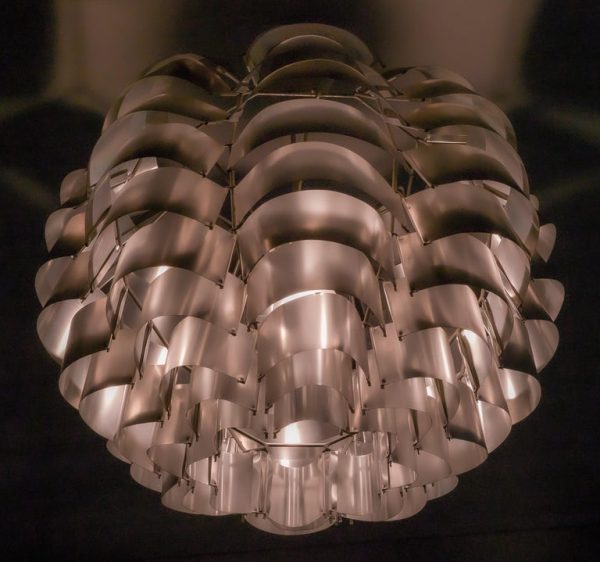 Max Sauze Silver Orion 48 Chandelier, 1969 - Image 3