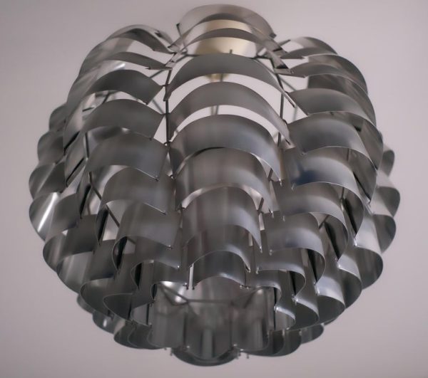 Max Sauze Silver Orion 48 Chandelier, 1969 - Image 7