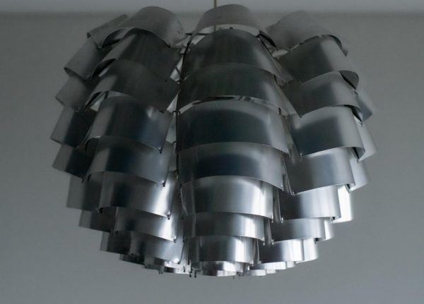 Max Sauze Silver Orion 48 Chandelier, 1969 - Image 8