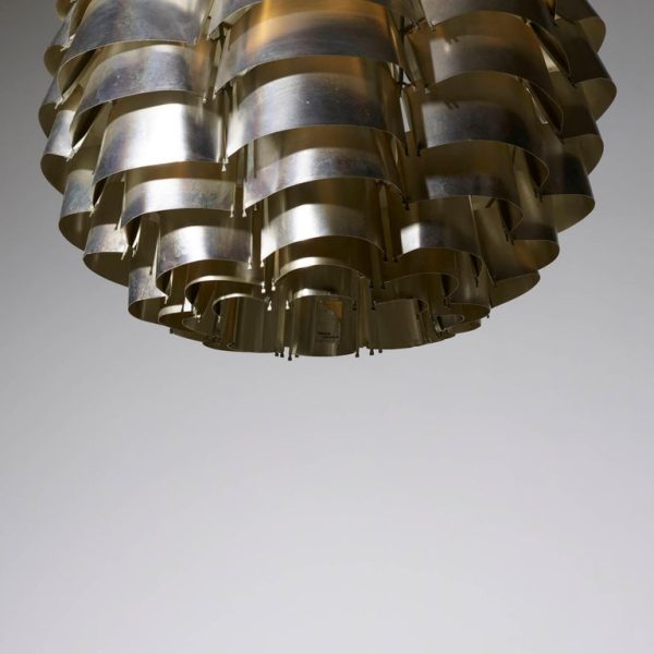 Max Sauze Silver Orion 48 Chandelier, 1969 - Image 4