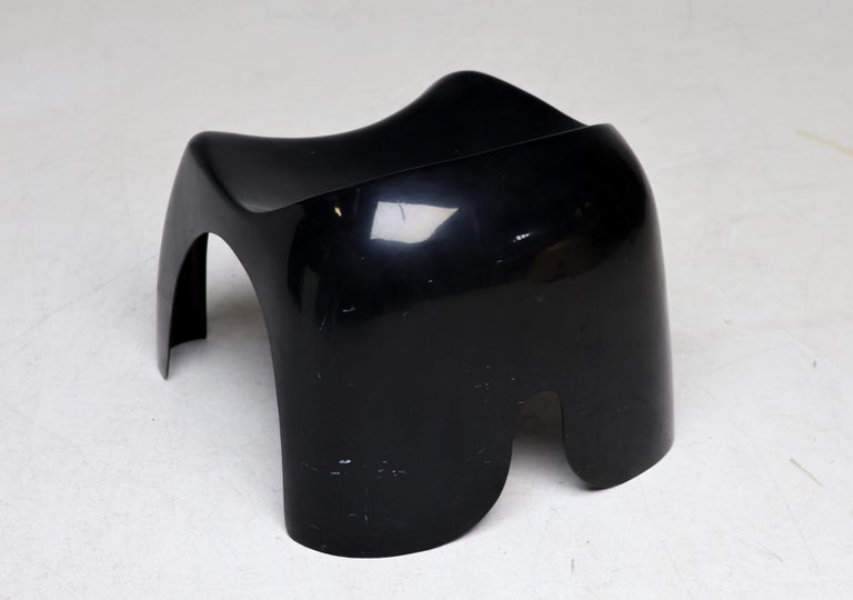 Black Efebo Stool – Sculptural Italian Design by Stacy Dukes, Italy, 1970s - Image 5
