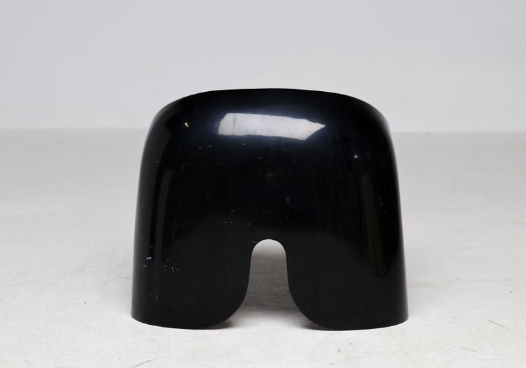 Black Efebo Stool – Sculptural Italian Design by Stacy Dukes, Italy, 1970s - Image 6