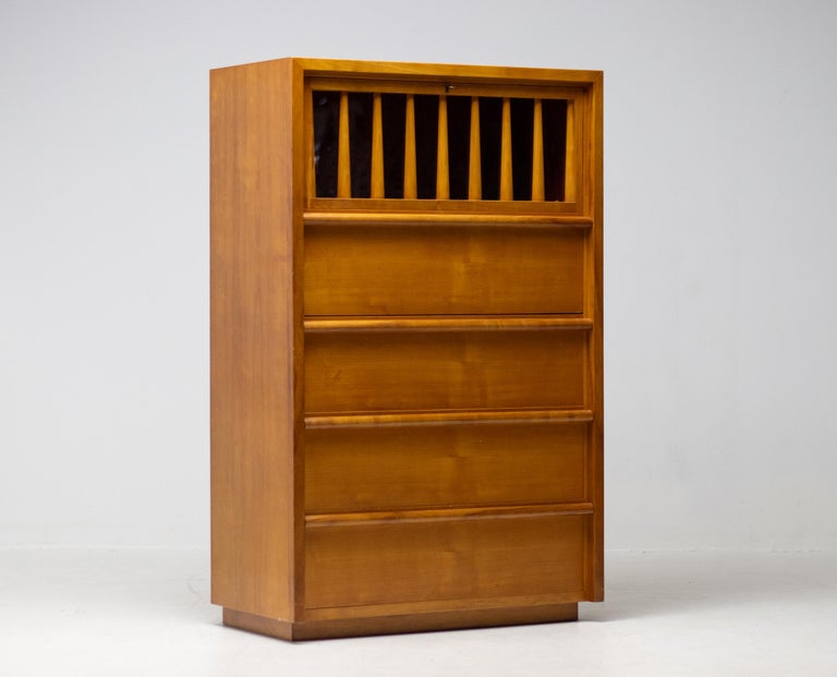 Unique One-Off T.H. Robsjohn-Gibbings Secretary Cabinet by ‘t Woonhuys, 1955 - Image 11