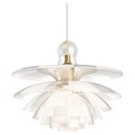 Poul Henningsen PH Septima Glass Pendant