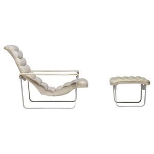 Ilmari Lappalainen “Pulkka” Lounge Chair and Ottoman, Finland, 1966
