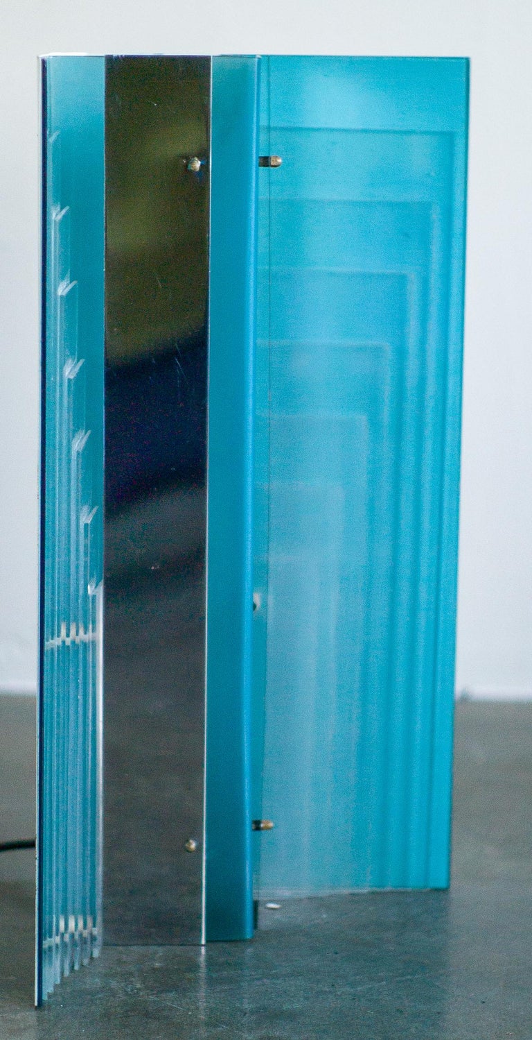 Table Lamp by Fabrizio Cocchia & Gianfranco Fini for New Lamp, Italy 1969 - Image 8