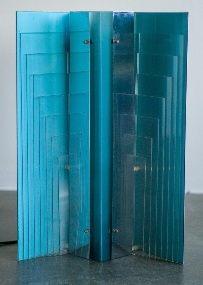 Table Lamp by Fabrizio Cocchia & Gianfranco Fini for New Lamp, Italy 1969 - Image 2