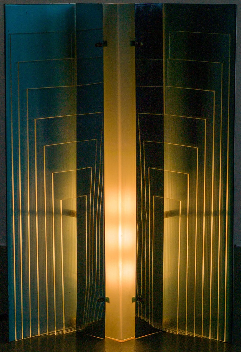 Table Lamp by Fabrizio Cocchia & Gianfranco Fini for New Lamp, Italy 1969 - Image 5