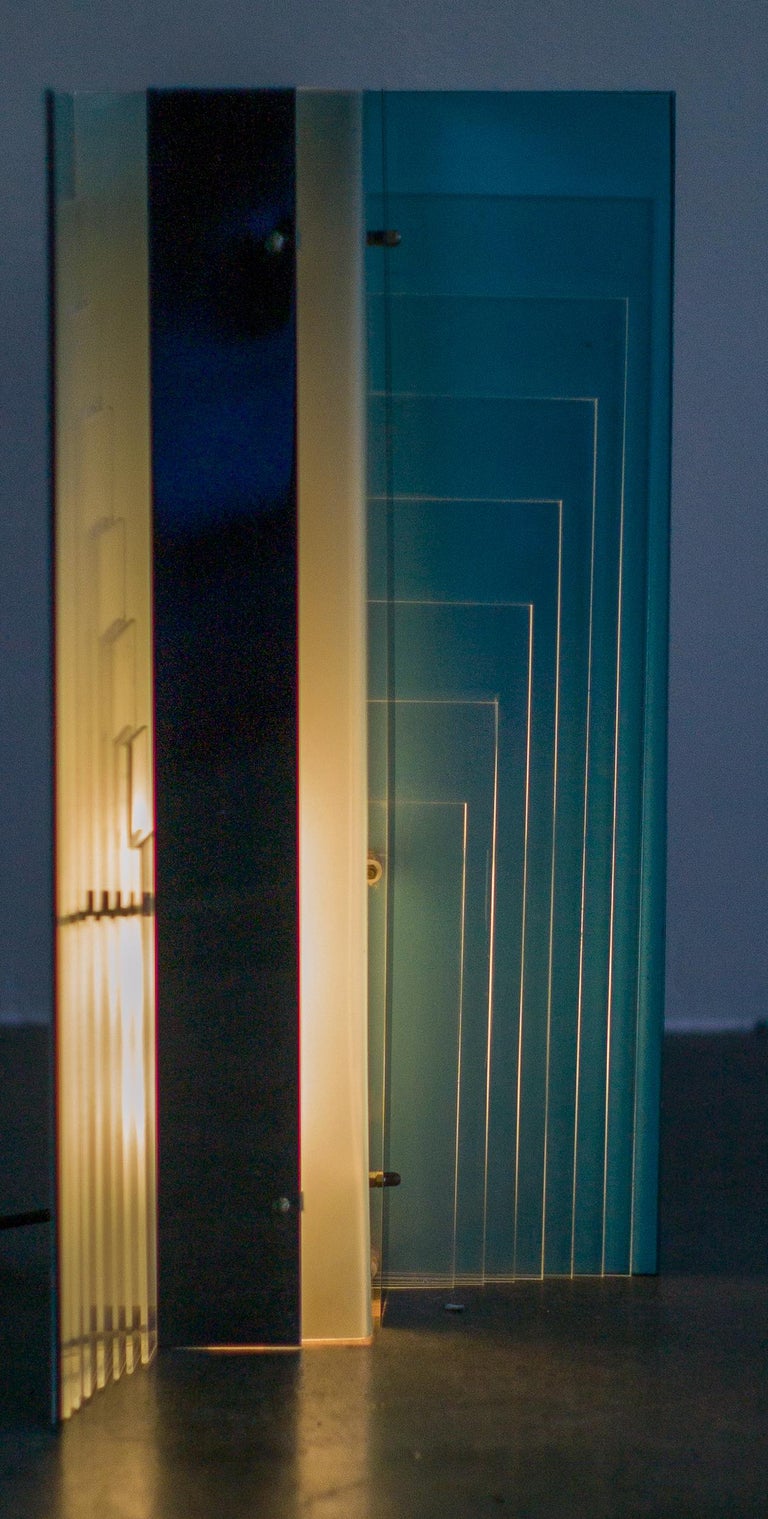 Table Lamp by Fabrizio Cocchia & Gianfranco Fini for New Lamp, Italy 1969 - Image 6