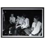 Iconic Large Photograph by Dennis Morris — Sex Pistols Backstage, 1977