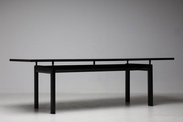 Rare Black Dye Ash LC6 Desk by Le Corbusier, Jeanneret and Perriand for Cassina - Image 3