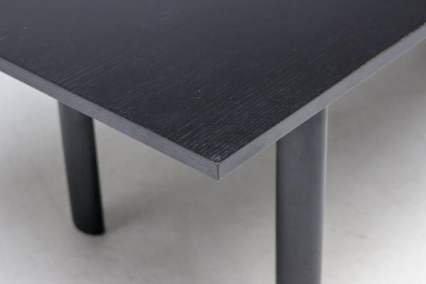 Rare Black Dye Ash LC6 Desk by Le Corbusier, Jeanneret and Perriand for Cassina - Image 4