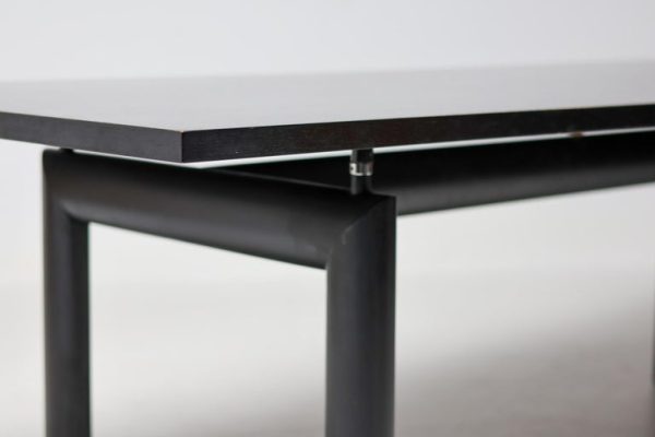 Rare Black Dye Ash LC6 Desk by Le Corbusier, Jeanneret and Perriand for Cassina - Image 6