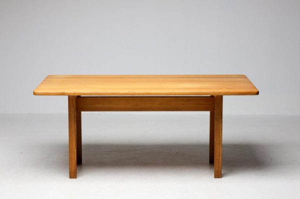 Pine Dining Table by Yngve Ekström, Sweden, 1960 - Image 2