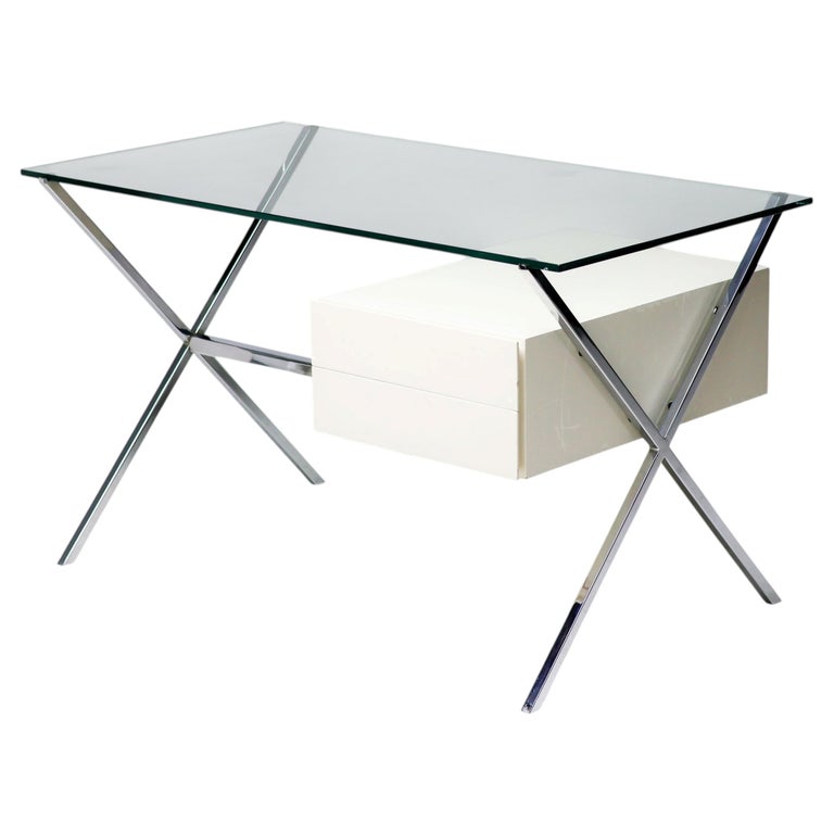 Rare Early Franco Albini Desk for Knoll, Designed in 1928