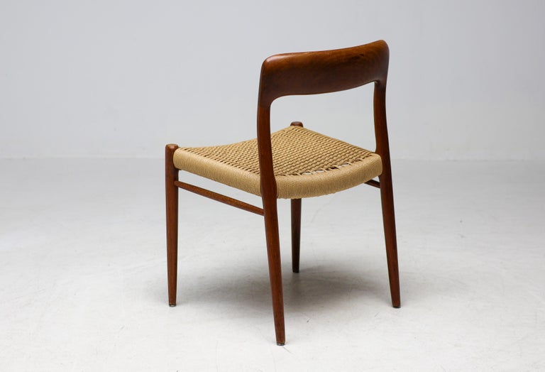 Model #75 Chair, Niels Møller, JL Møllers Møbelfabrik, Denmark, 1960 - Image 3