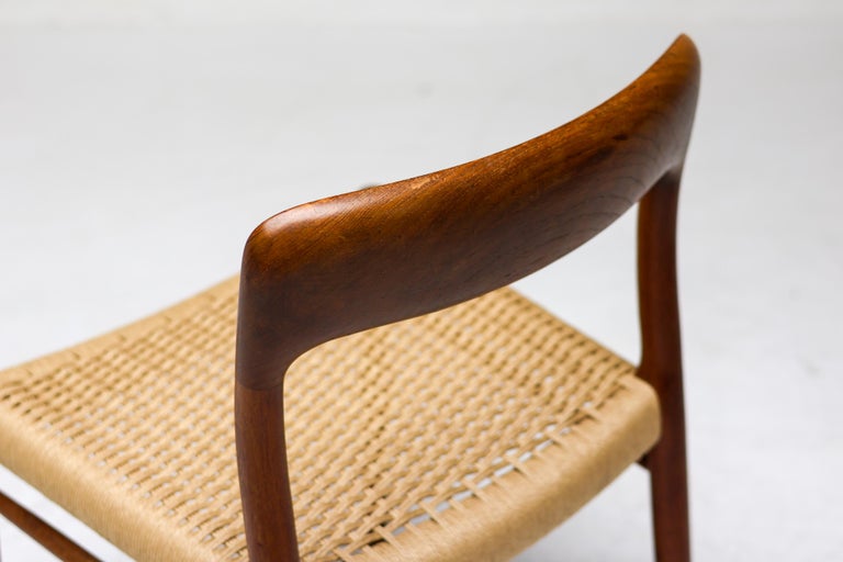 Model #75 Chair, Niels Møller, JL Møllers Møbelfabrik, Denmark, 1960 - Image 4