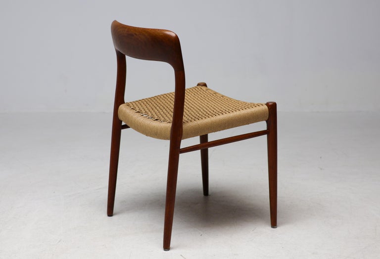Model #75 Chair, Niels Møller, JL Møllers Møbelfabrik, Denmark, 1960 - Image 6