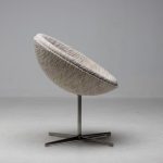 Unique Bouclé Verner Panton C1 Chair - Image 6