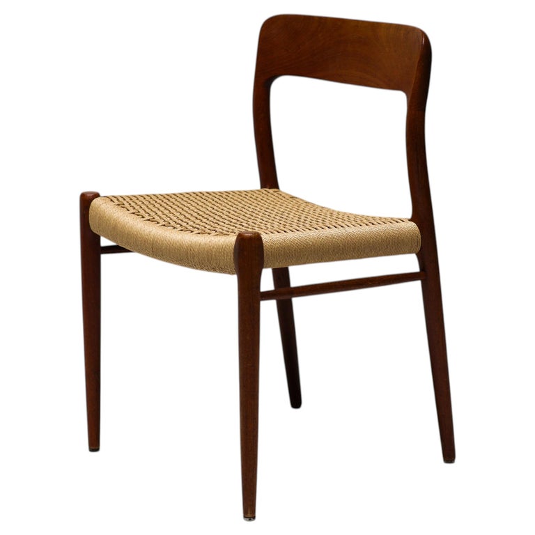 Model #75 Chair, Niels Møller, JL Møllers Møbelfabrik, Denmark, 1960