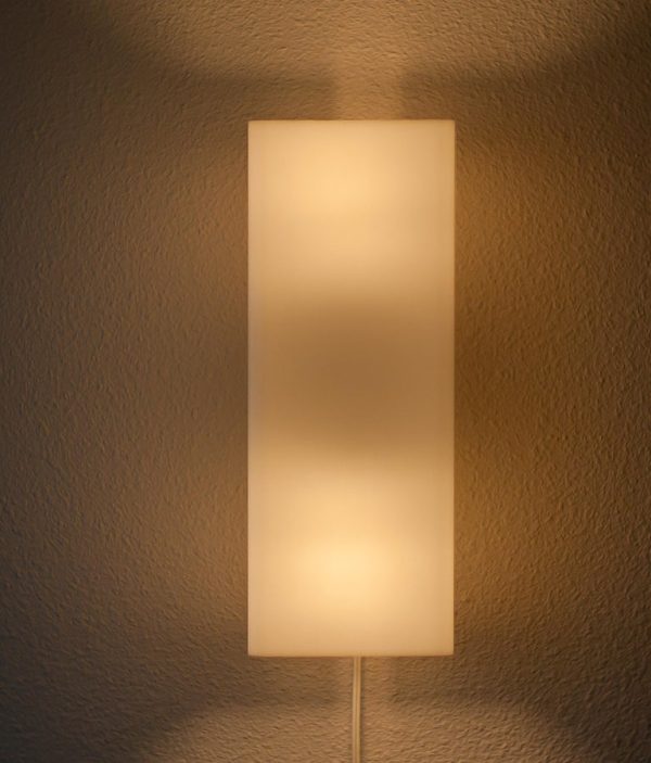 Large Minimalist Lucite Sconce by RAAK, 1960s - Image 4