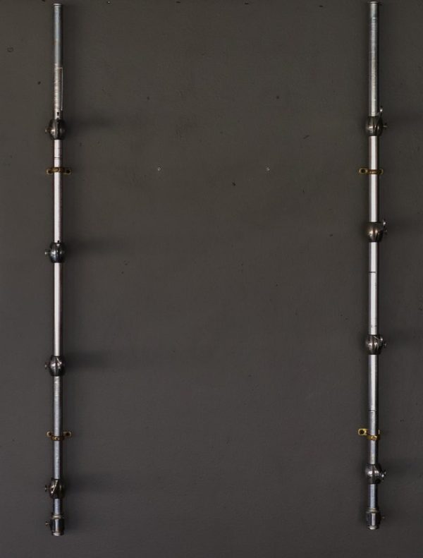 Set of Art Deco Brackets for Glass Shelves – Refined Architectural Elegance - Image 3