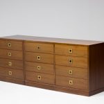 Chest of Drawers Set in Walnut - Image 7