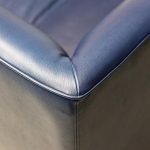 Blue Leather 'ISU' Sofa by Shigeru Uchida, 1995 - Image 9