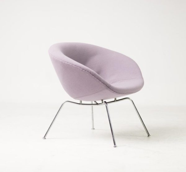 Original 1965 Arne Jacobsen 3318 Pot Chair - Image 4