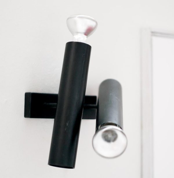 Adjustable Tubular Twin Sconce by Jean René Caillette - Image 2