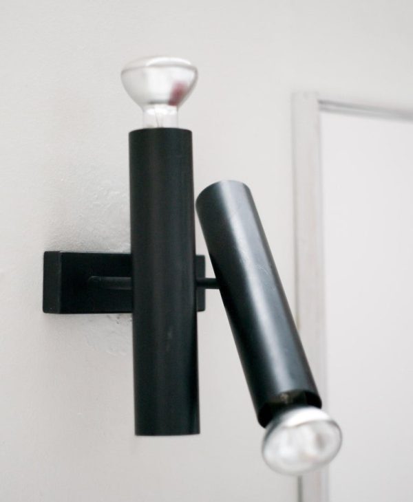 Adjustable Tubular Twin Sconce by Jean René Caillette - Image 9