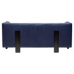 Blue Leather 'ISU' Sofa by Shigeru Uchida, 1995