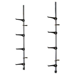 Set of Art Deco Brackets for Glass Shelves – Refined Architectural Elegance
