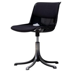 Set of Eight Modus Swiveling Conference Chairs by Osvaldo Borsani, Tecno, 1960