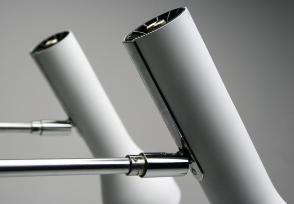 Pair of Dieter Waeckerlin Clamp Spotlights, 1960s Swiss Modernist Design - Image 10