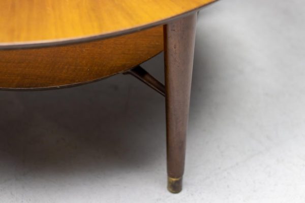 Italian Walnut and Glass Coffee Table, 1955 - Image 6