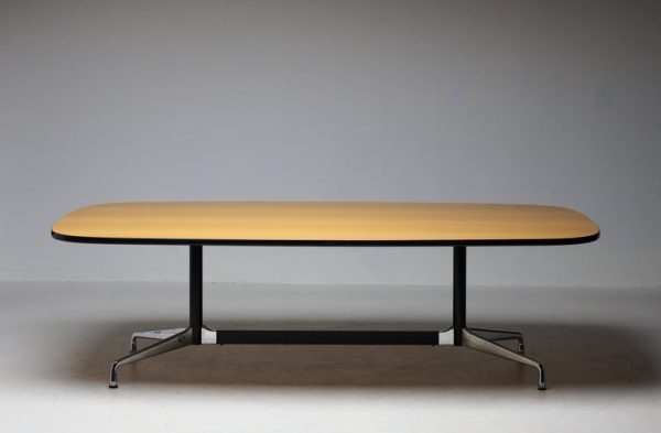 Charles Eames Segmented Base Conference Table in Beech by Vitra - Image 11