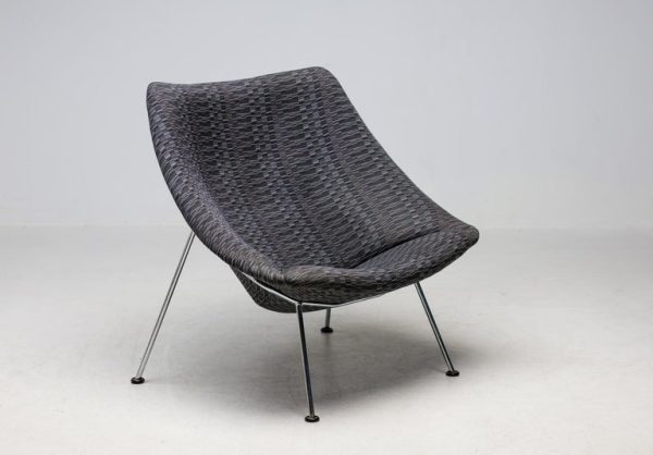 Large Artifort Oyster model F157 lounge chair for Artifort The Netherlands - Image 10