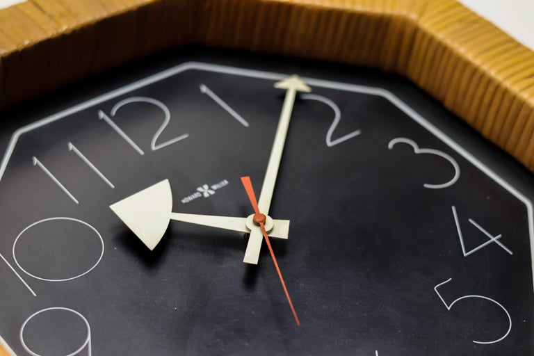 George Nelson for Howard Miller Model No. 622 Wall Clock, c. 1950s - Image 4
