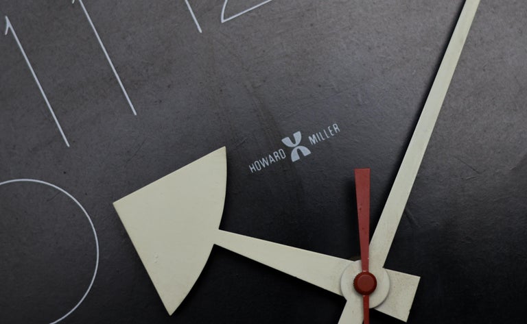 George Nelson for Howard Miller Model No. 622 Wall Clock, c. 1950s - Image 6