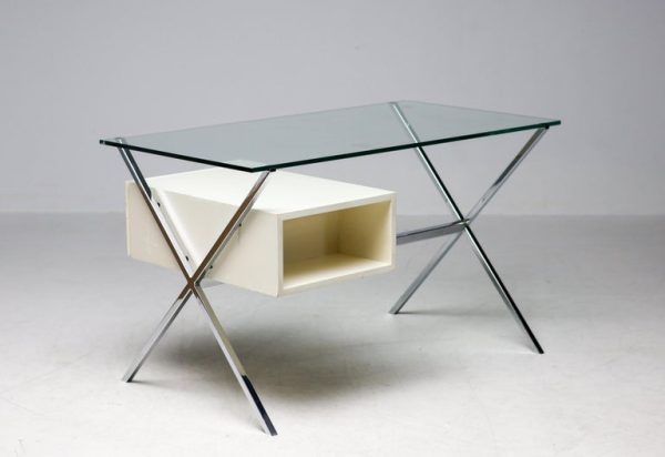 Early Mid Century Modern Franco Albini for Knoll 1928 Desk - Image 8
